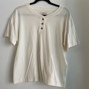 Madewell Henley Crewneck Tee